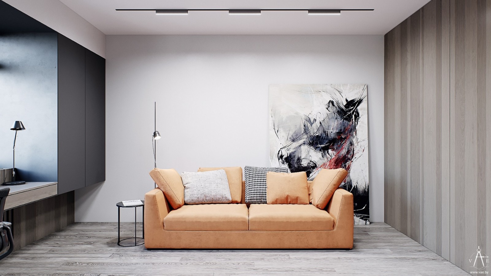 240㎡白俄罗斯现代风独立住宅  VAE设计-11