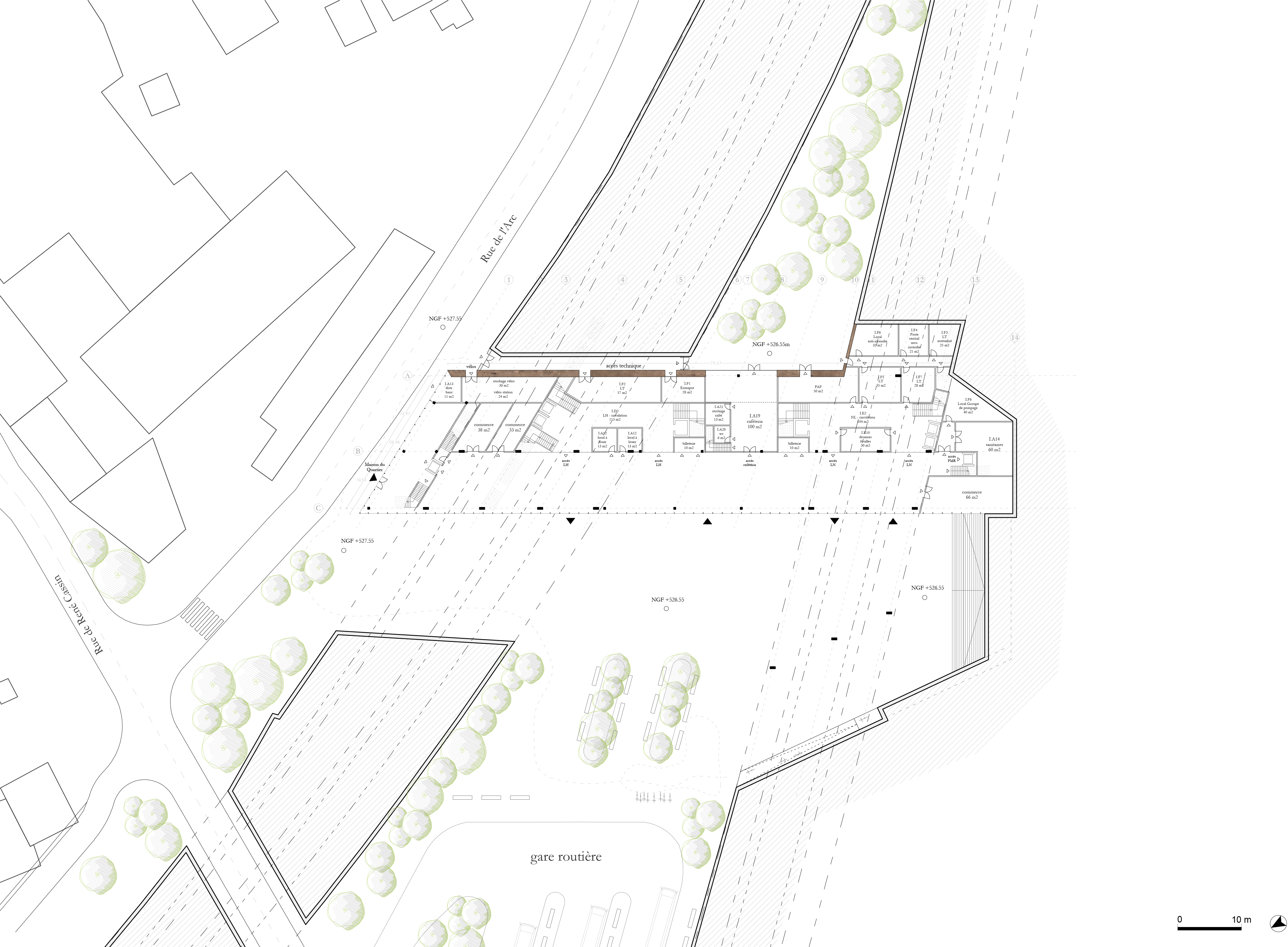 SaintJeandeMaurienne 车站丨Bordas+Peiro 建筑事务所-21