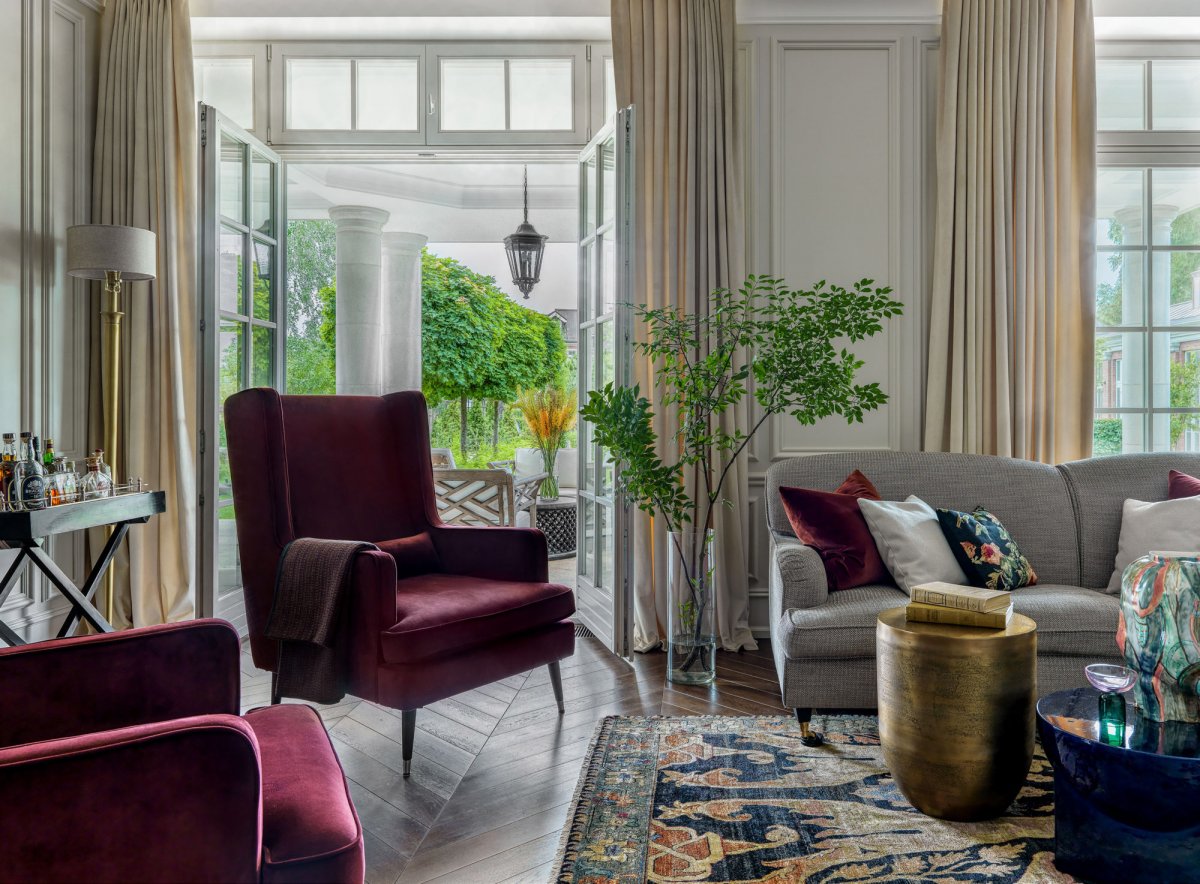 莫斯科郊区现代经典公寓设计-2