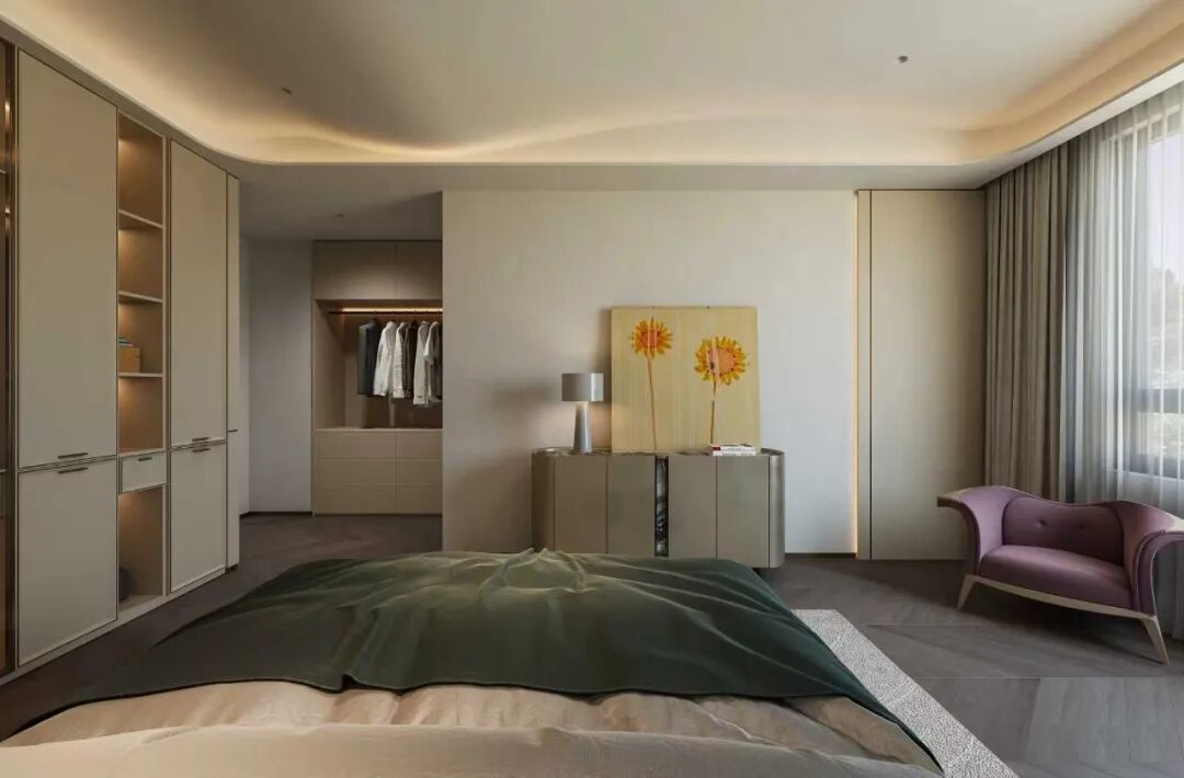 600㎡现代轻奢风丨浏河景苑丨中国湖南丨纵向·空间设计-72