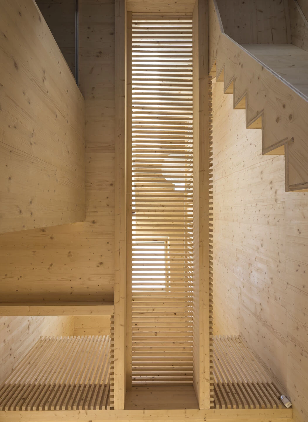 Gentilly 花园木质空中走廊住宅-14