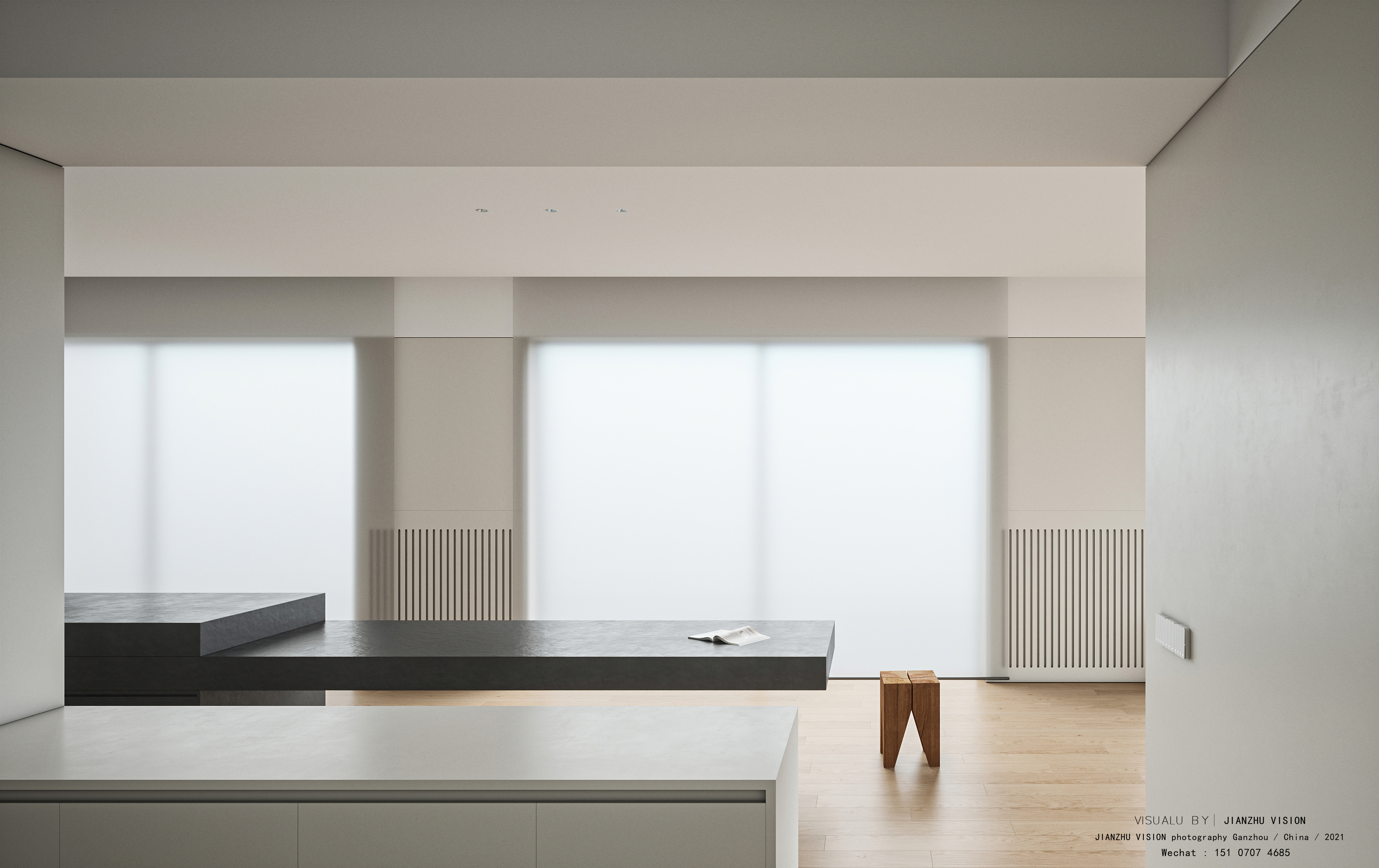 山景私宅 | 知名设计师打造现代简约风格乡村别墅-3