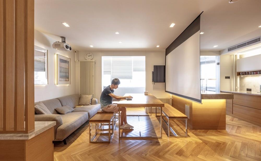 潘小阳 118 平旧房改造,无主灯照明++ 超强收纳-2