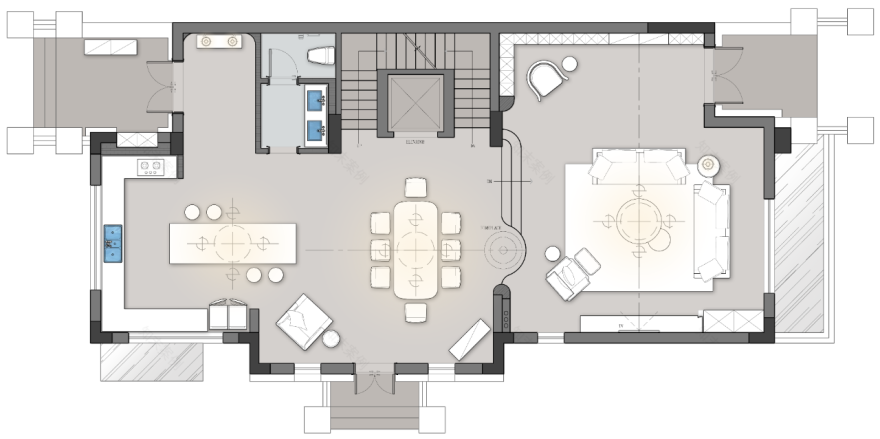 杭州钱塘江畔诗意别墅丨中国杭州丨尚层装饰(北京)有限公司-47