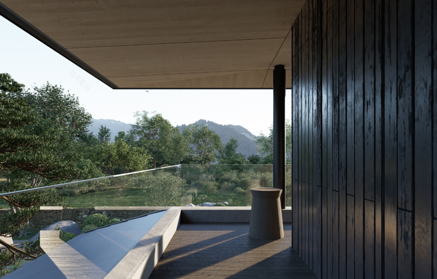 新作|陆启水建筑师事务所|稻田边的光墅-147