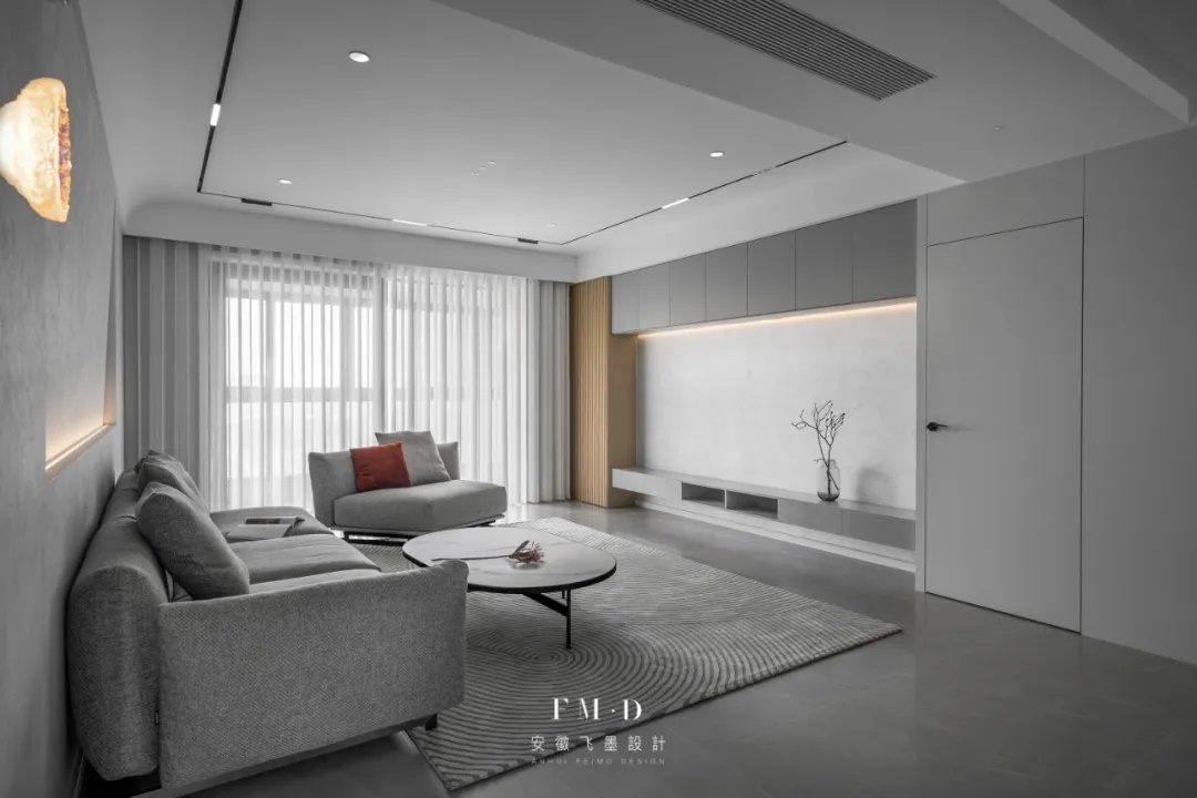 《银河》· 极简现代空间设计丨中国合肥丨安徽飞墨设计-21
