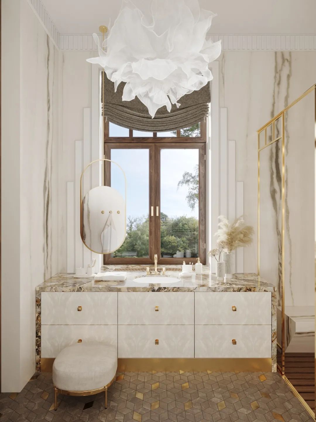 新式奢华别墅，独特风格的赞美-81