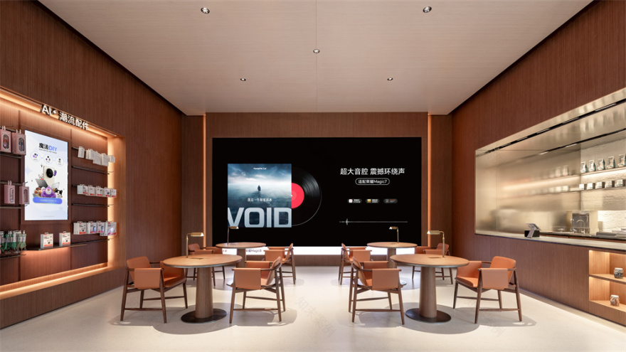 荣耀深圳湾万象城全球旗舰店丨中国深圳丨HONOR Retail Design Studio,万社设计-65