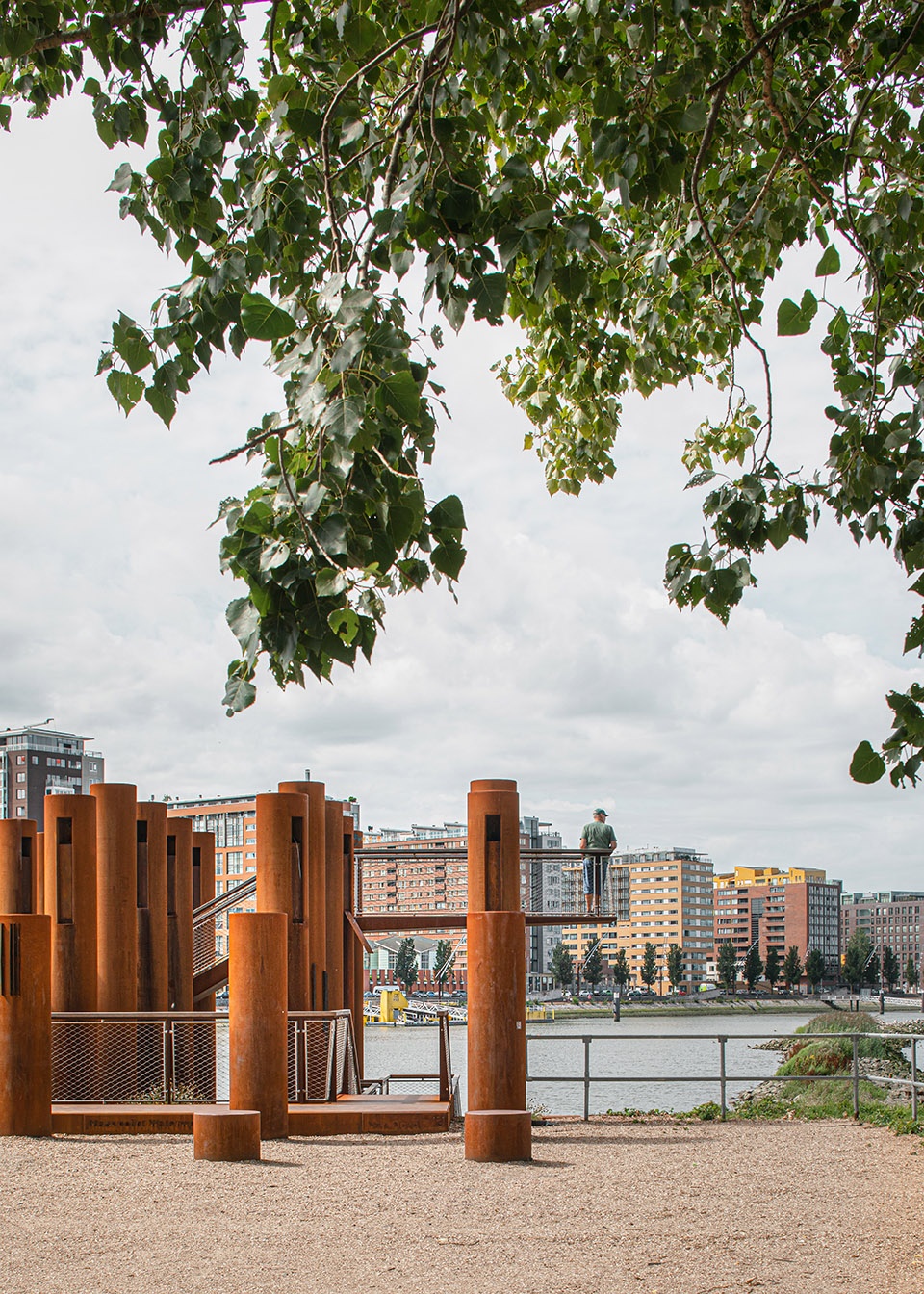 鹿特丹“水之林”观景台丨荷兰鹿特丹-5