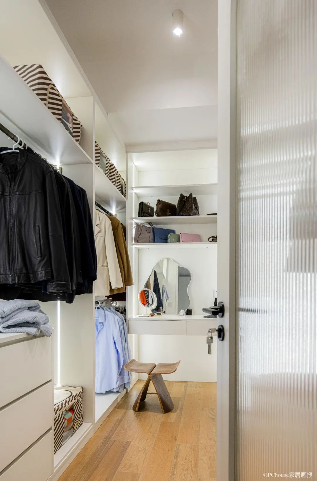 三代同堂的温馨中古风之家丨中国武汉丨吾同设计-67