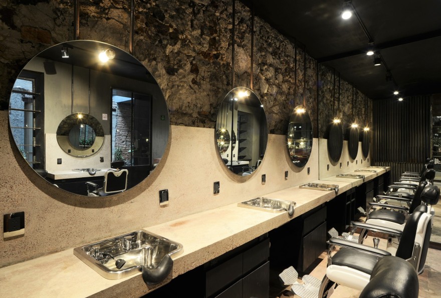 首都理发店丨墨西哥墨西哥城丨BBL Arquitectos-12