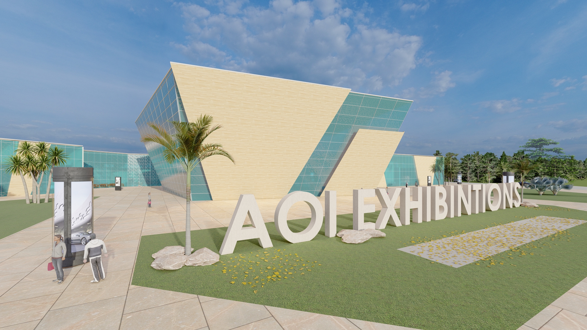 AOI 展览研究中心丨开罗大学工程学院建筑系-5