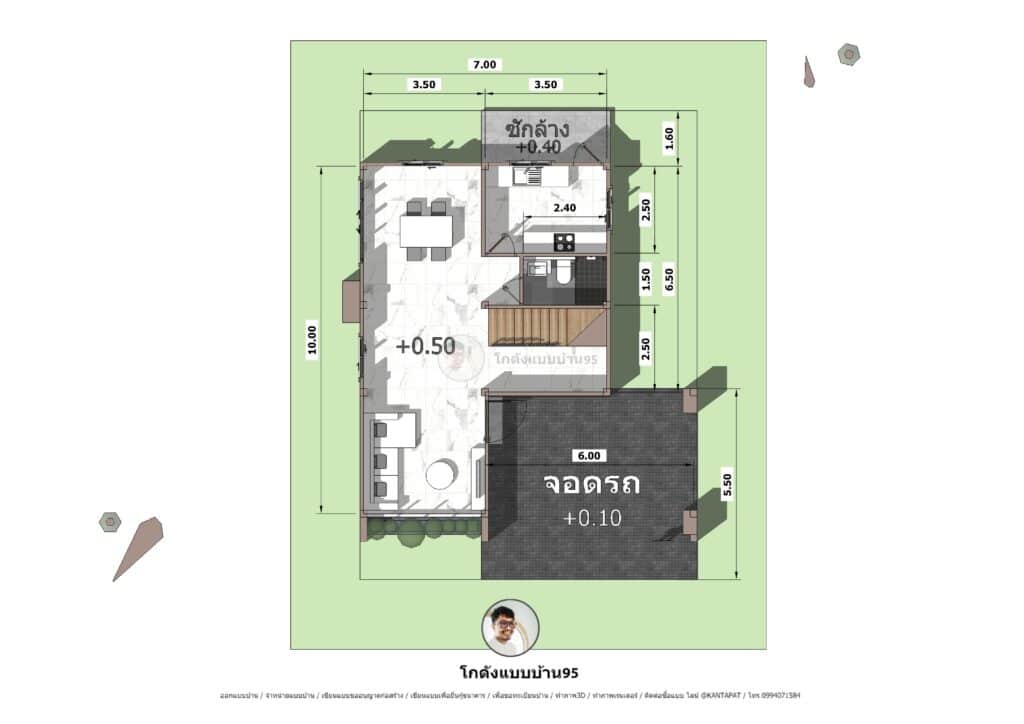 บ้านปั้นหยา2ชั้น S-131 แบบบ้าน2ชั้นสมัยใหม่ บ้านโทนสีขาวสวย ๆ-24