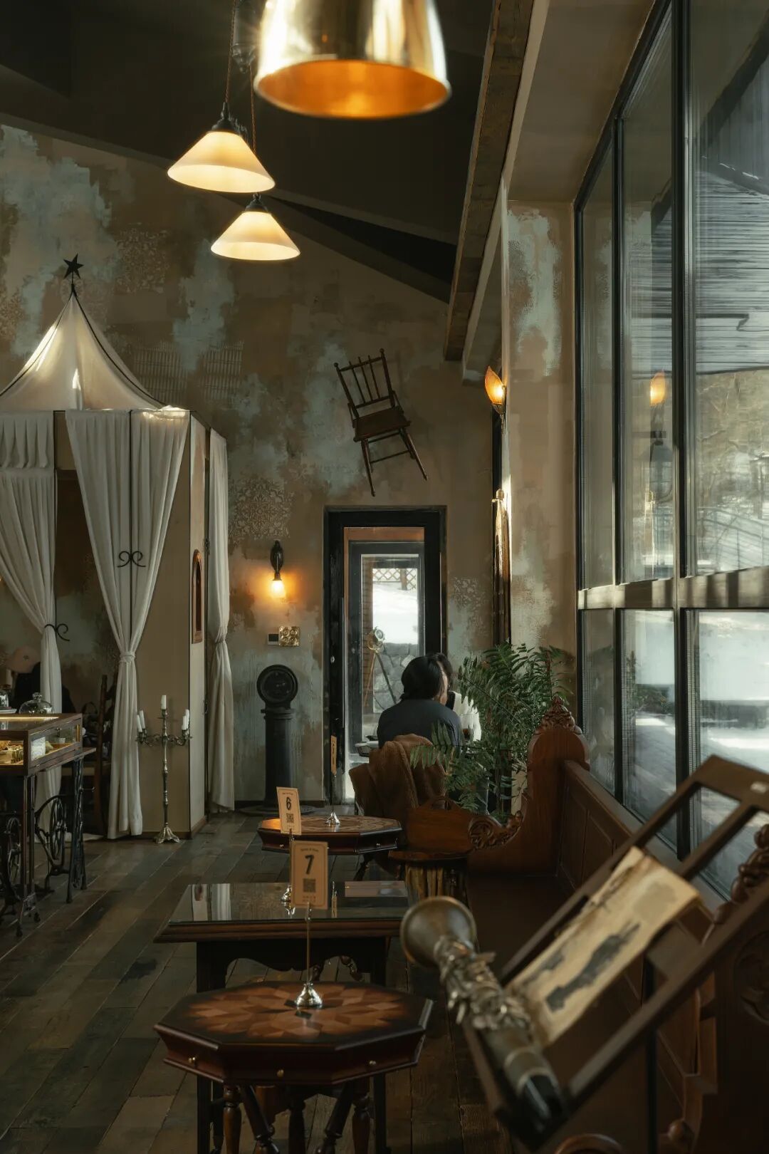 黑松果coffee& pizza丨中国长春丨杨光空间设计工作室-55