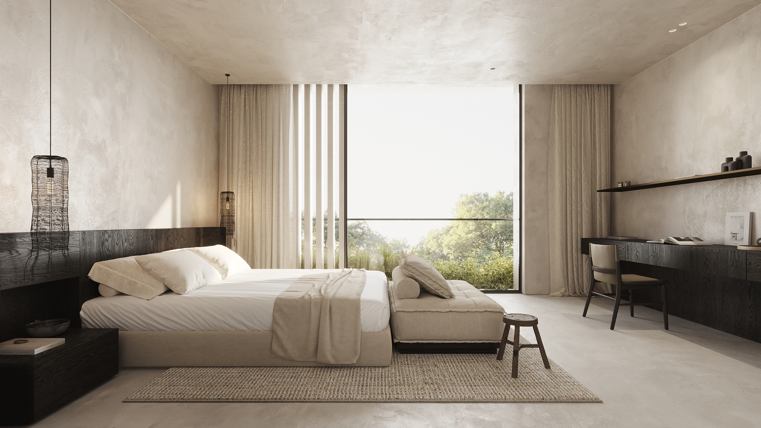 简洁质朴空间  静谧朴实！-12