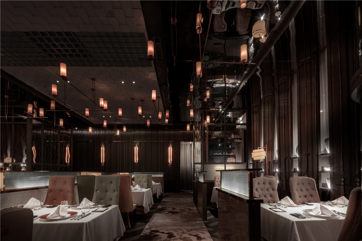 长沙九龙仓国金中心“莫舍”奢华餐厅 上瑞元筑-10