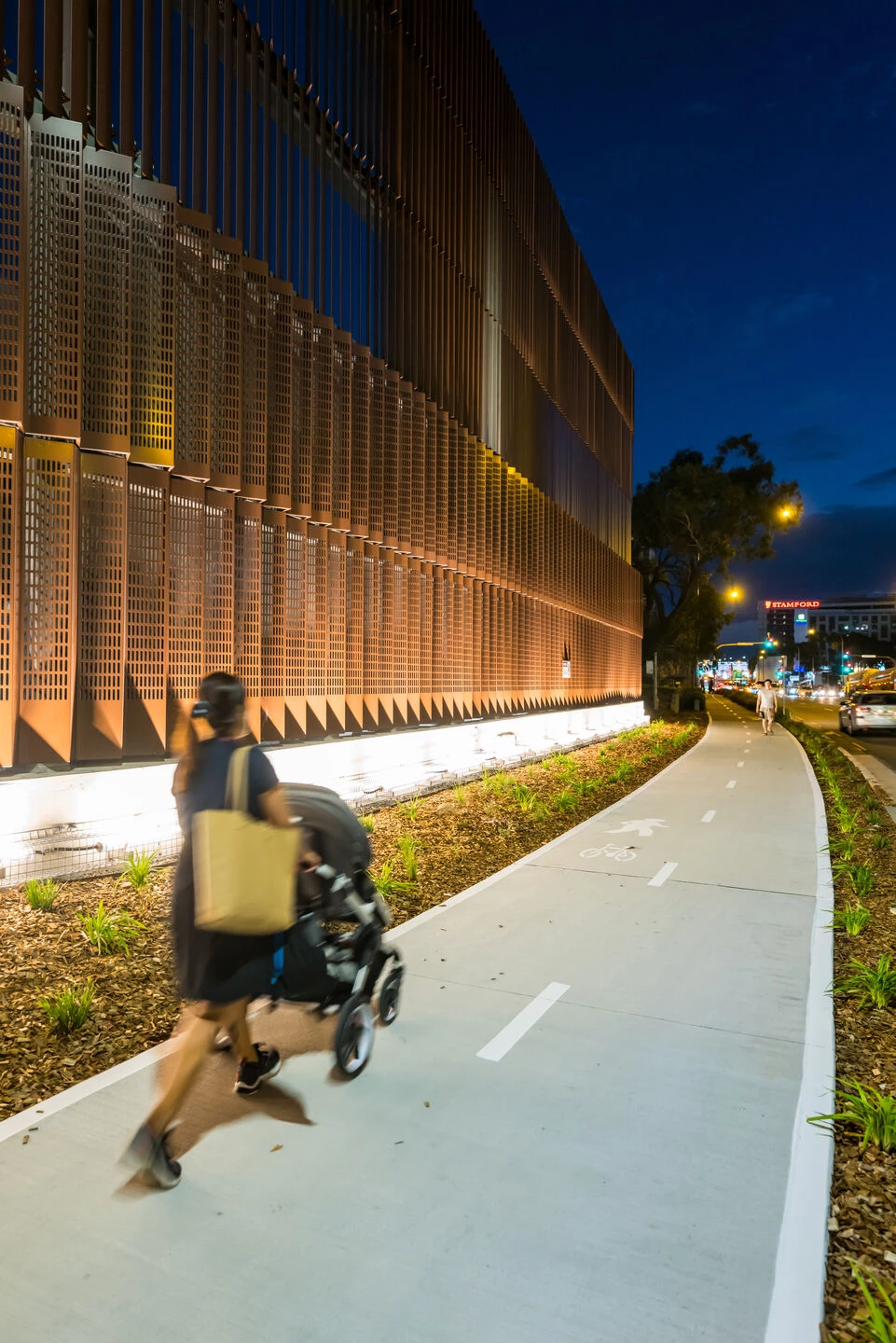 Mascot Traction Substation - Sculptural Screen-16