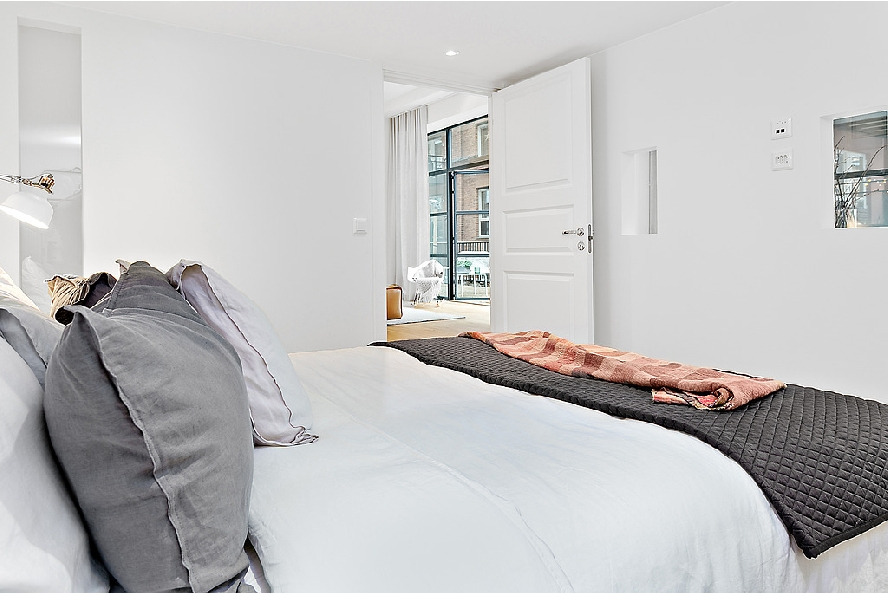 斯德哥尔摩带海港景观的纽约风格 loft丨瑞典斯德哥尔摩-12