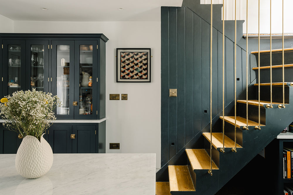 伦敦乔治亚风格住宅的优雅内饰-13