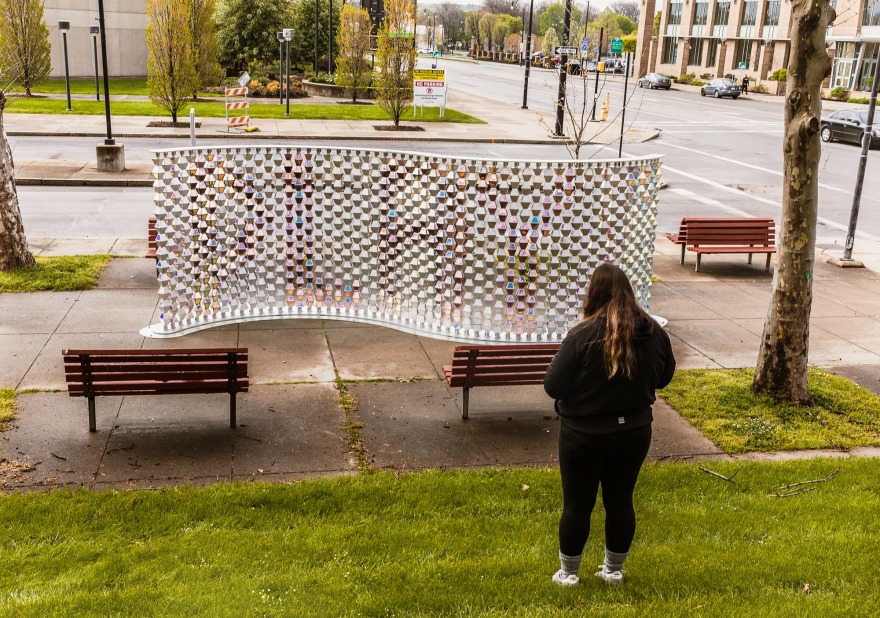 纽约罗切斯特市“Ripple”公共艺术装置丨洪都拉斯约罗丨The Urban Conga-5