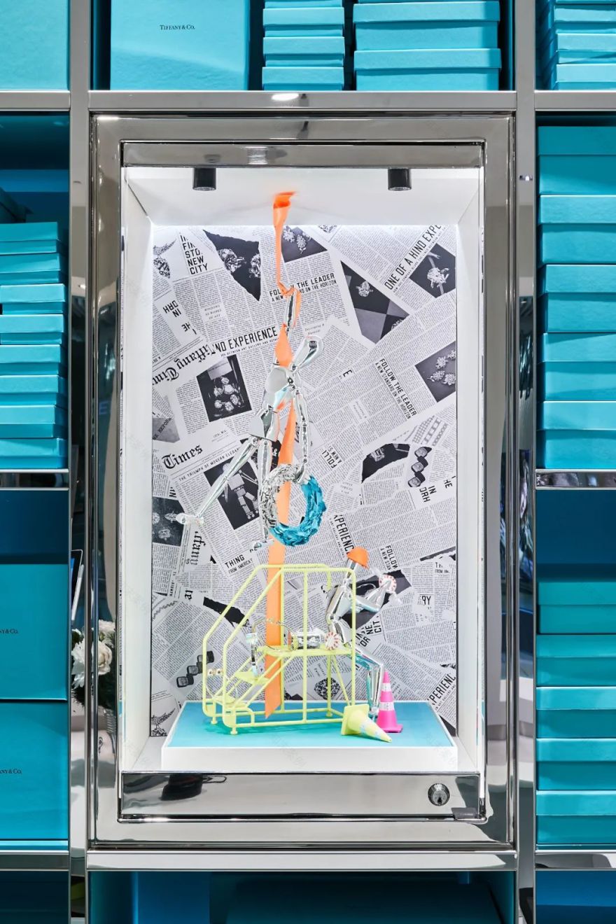 【519期】Tiffany Co( 蒂芙尼)最新快闪店设计,丰富的礼物周边,增加互动性-56
