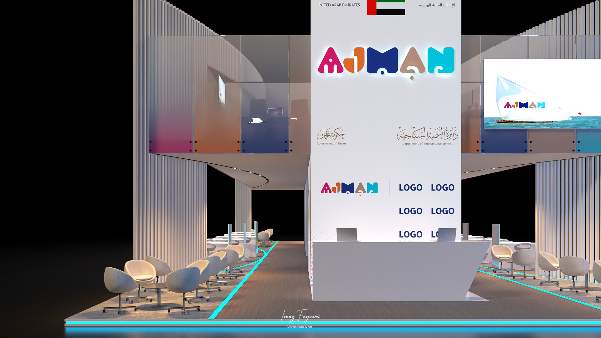 AJMAN Stand Design 2019-19