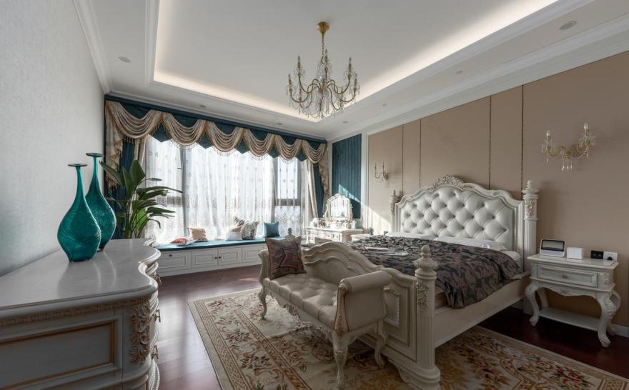 精装房改造,美式新古典邂逅浪漫优雅-21