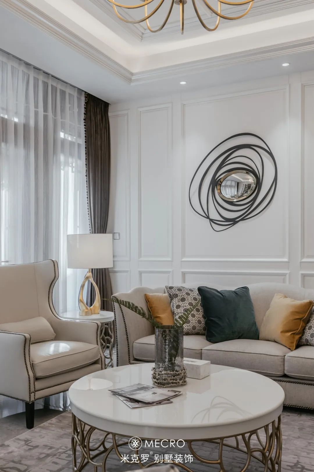 融创·桃花源 650㎡简欧别墅设计丨米克罗别墅装饰-34