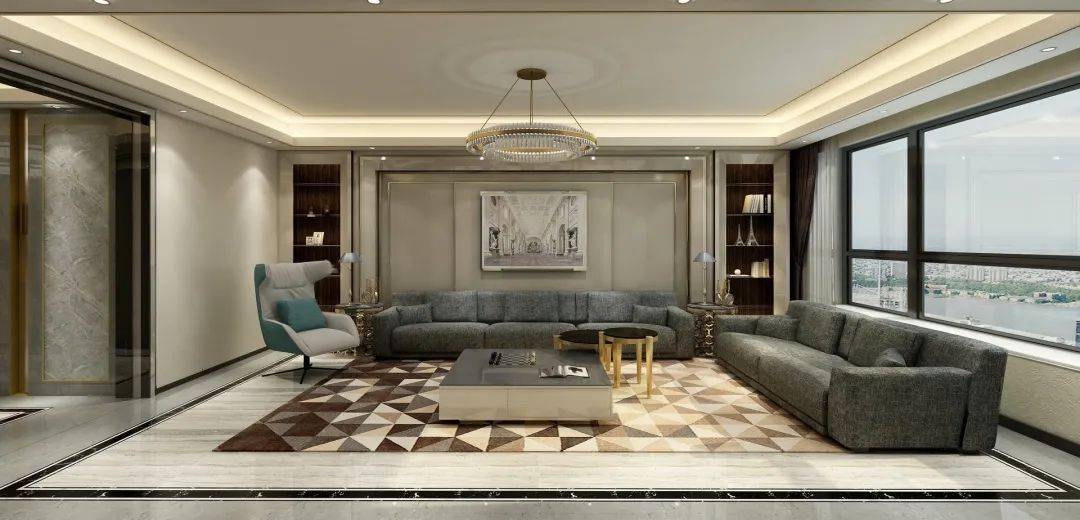 黑白奢华现代家居设计-5