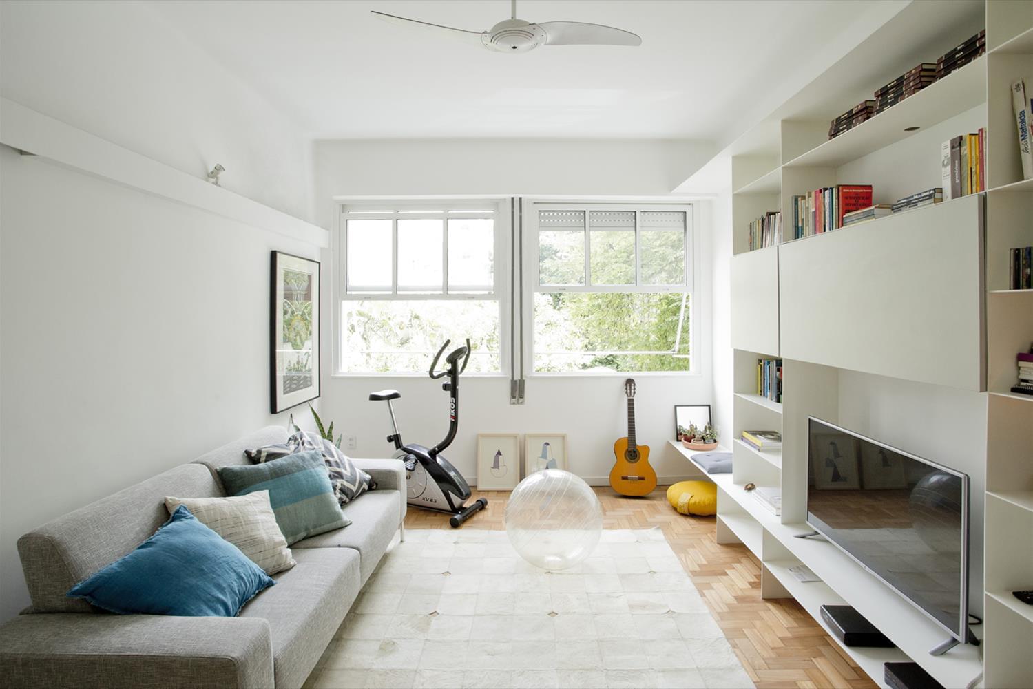 里约热内卢 Humaitá公寓 | 轻盈与温馨的完美结合-3