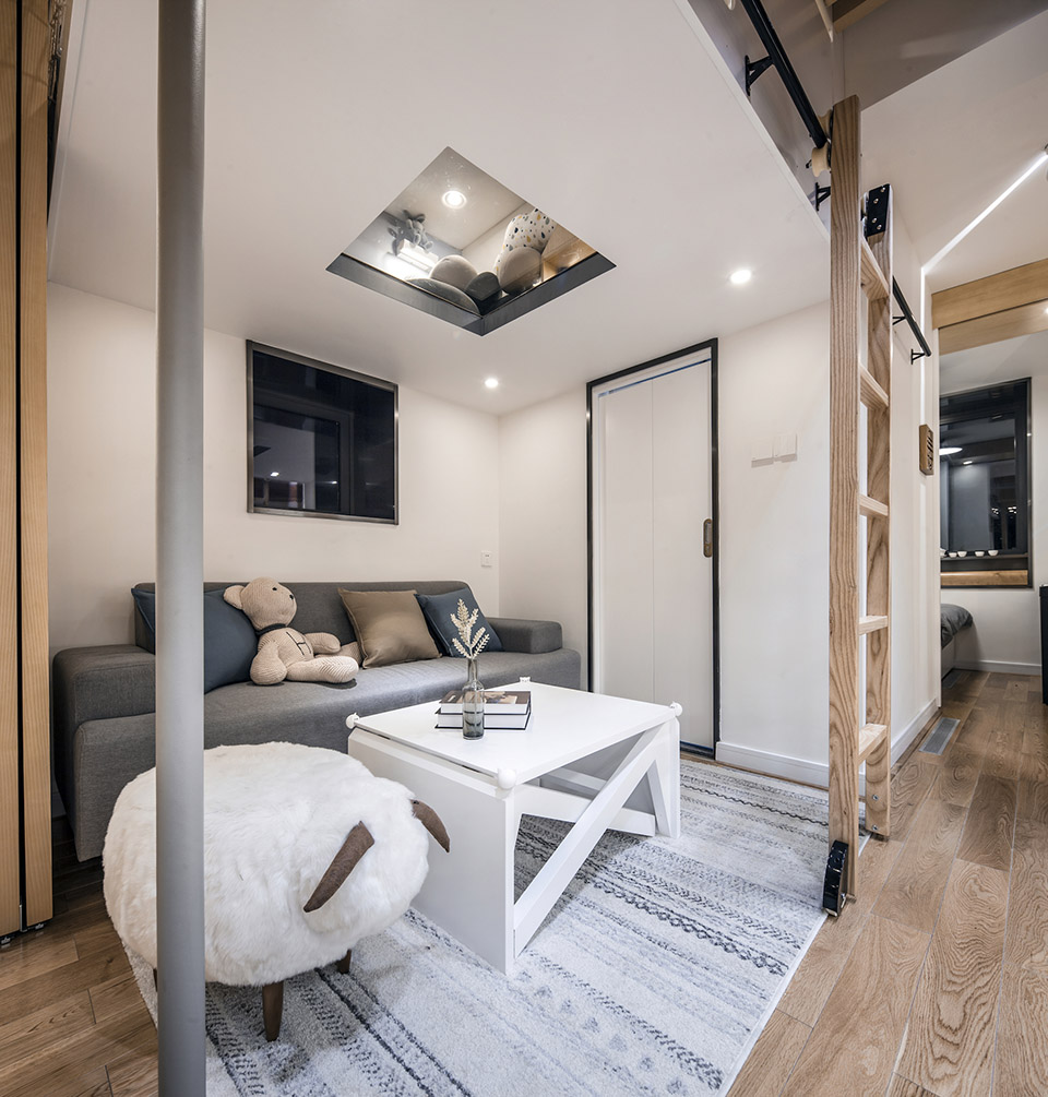 十三步走完的家，上海 / Atelier LiveMore-115