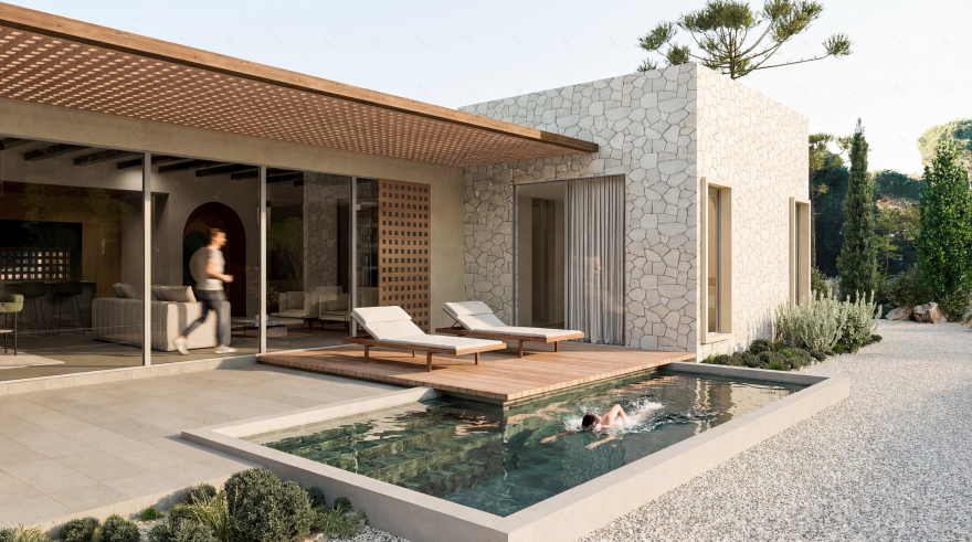 地中海简约风 · 塞浦路斯住宅设计丨Jaime Regino-15