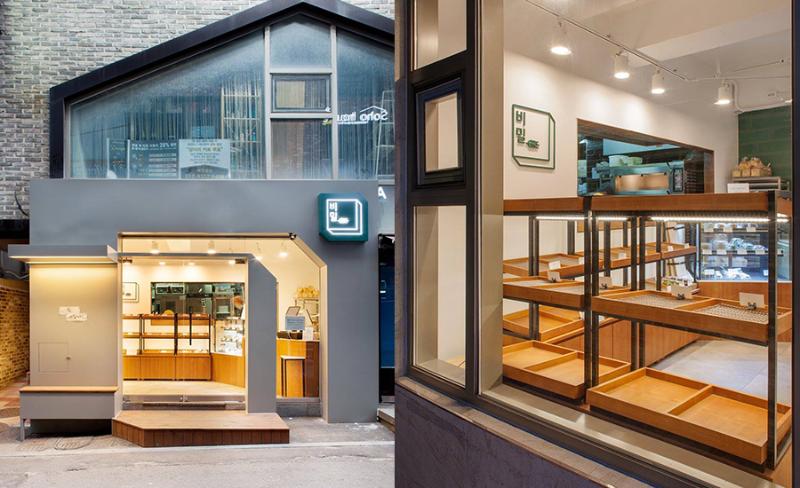 7 坪小空间，打造高效简洁烘焙店-9