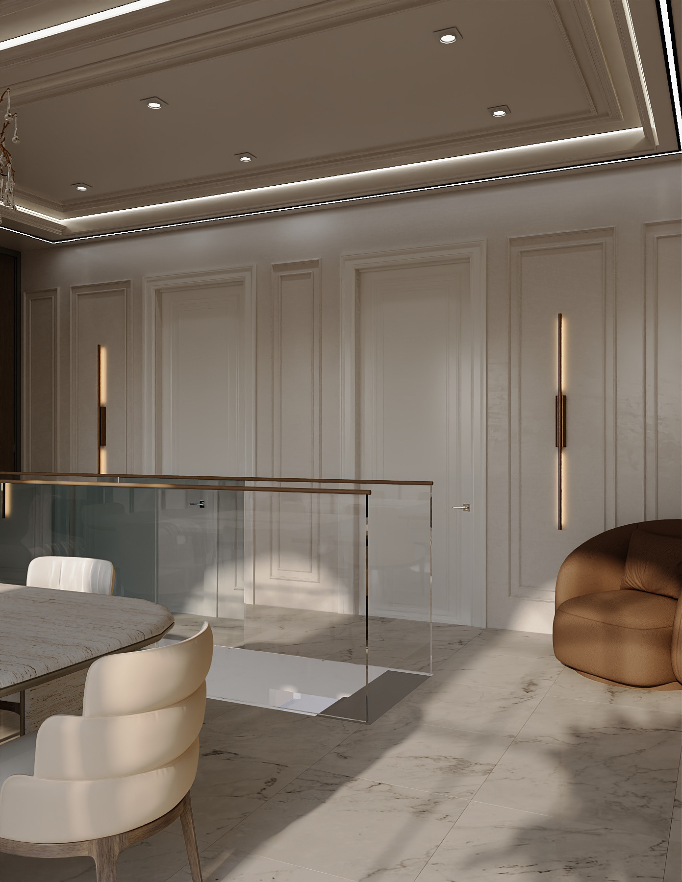 Living Room Design Neo Classic-8