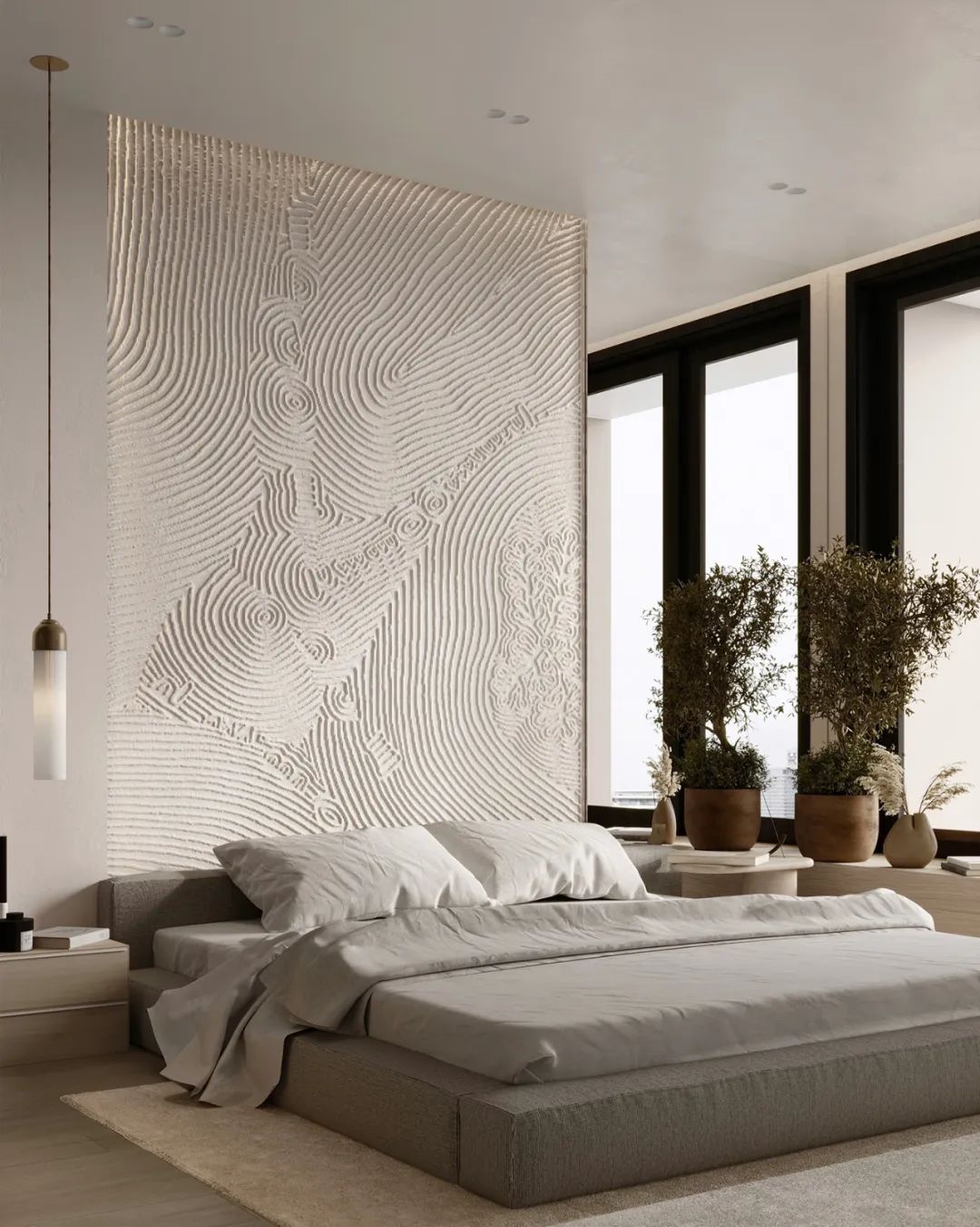 奶白色极简主义设计丨美国纽约丨Tetiana Aleksandrenko-43