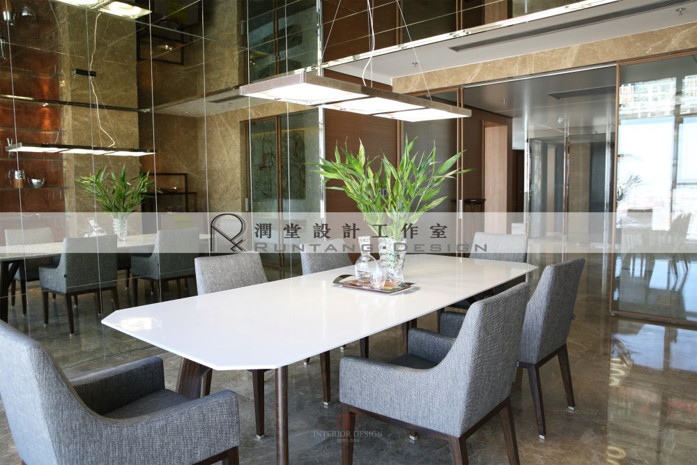 某公司高管办公层设计 | 空间划分与功能融合的典范-37