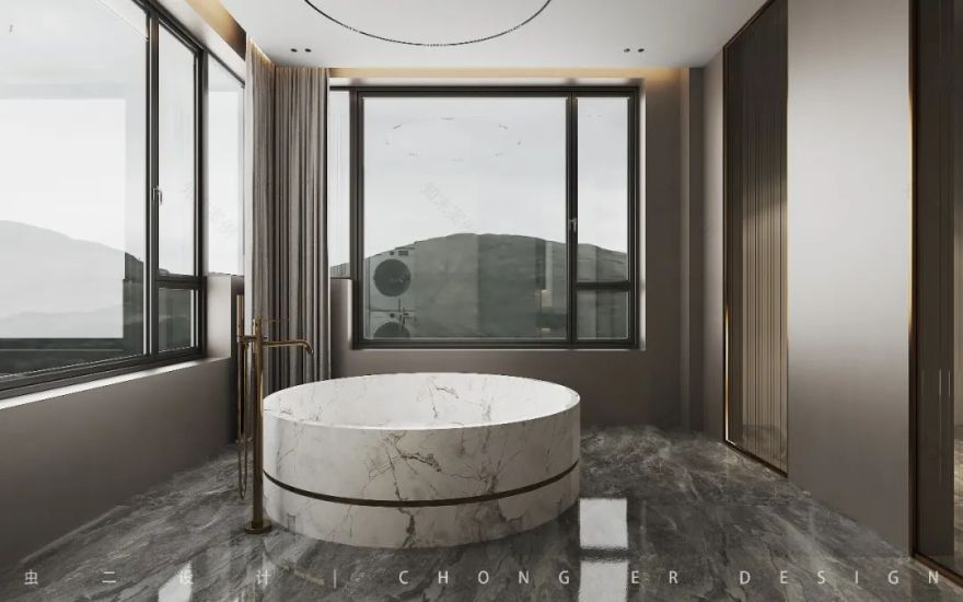 中骏柏景湾现代雅奢家居设计丨中国济南丨虫二设计-66