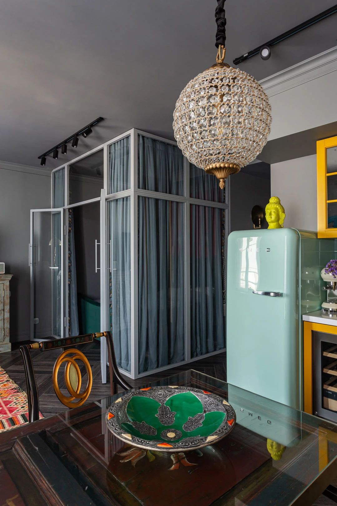 50㎡一室公寓室内设计丨小宅空间 Lamtsova-9