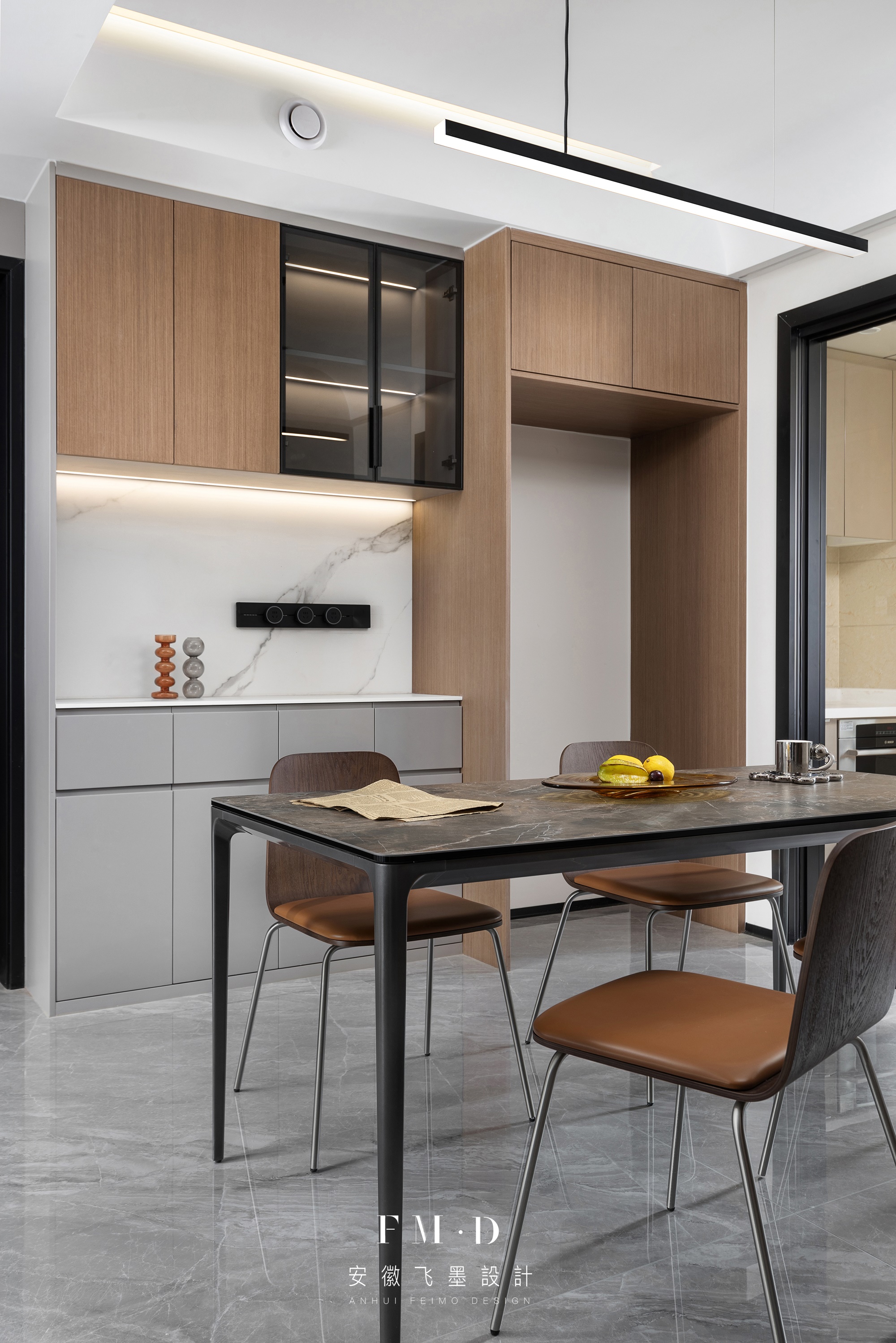 飞墨新作 || 三世同堂居132㎡现代简约家，高度舒适感拿捏！-11