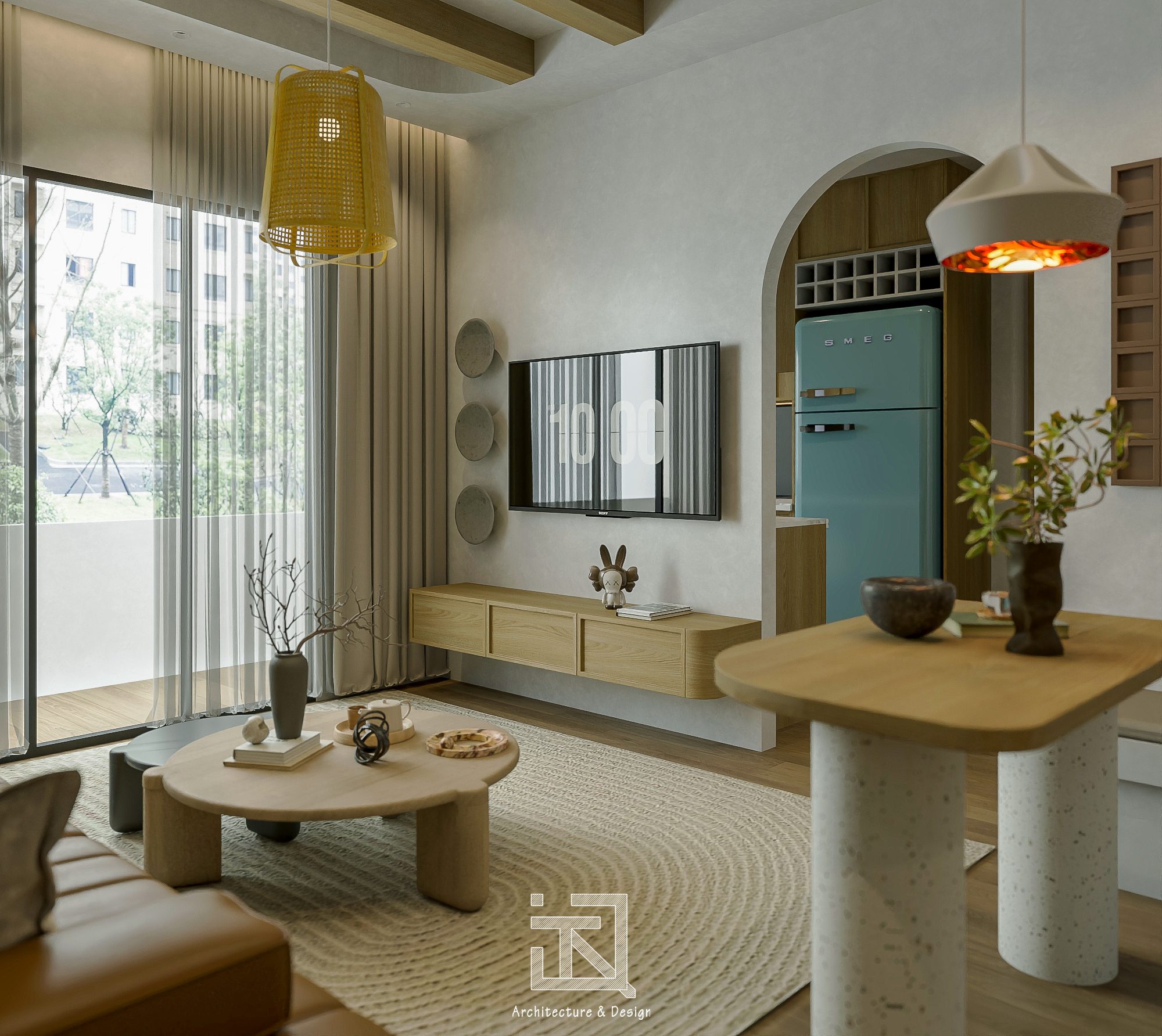 Sketchup公寓室内模型丨Dang Nam Quang-1