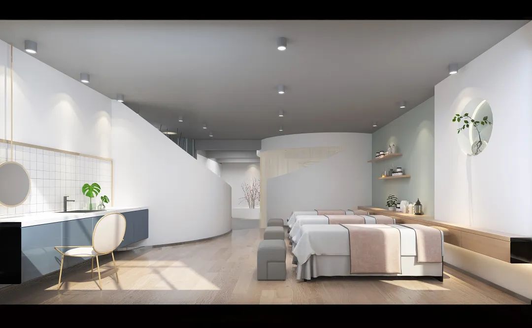 美容理发店精致设计丨半杯水工作室-73