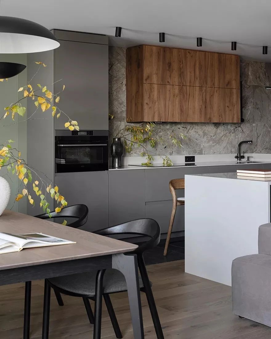 81㎡独居男人的现代空间设计-17