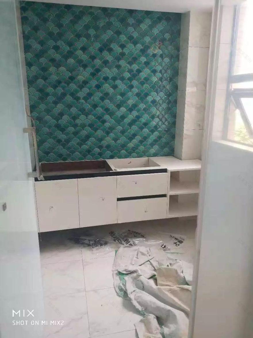 南京现代混搭风格客厅,360°旋转电视架酷炫登场-70