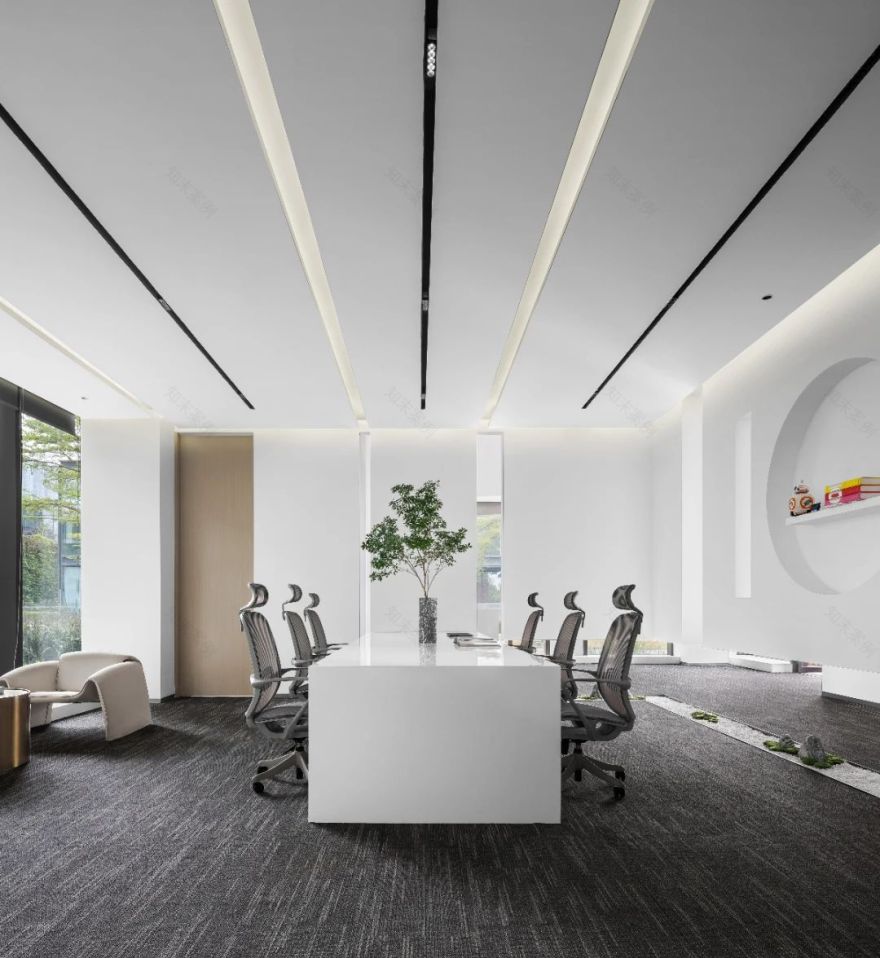 烧糖文化“雕塑感”办公室丨中国深圳丨HID华文国际设计-32