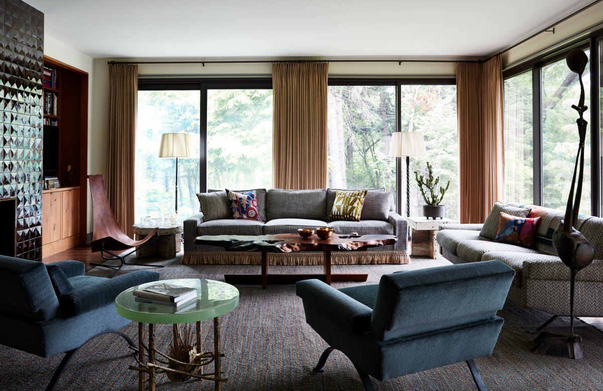 Minnesota 湖边别墅室内设计丨Ryan Lawson-1