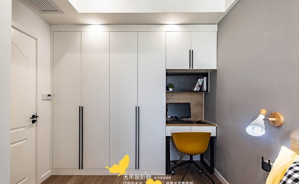 两房改三房,大中岛客厅的完美设计-34