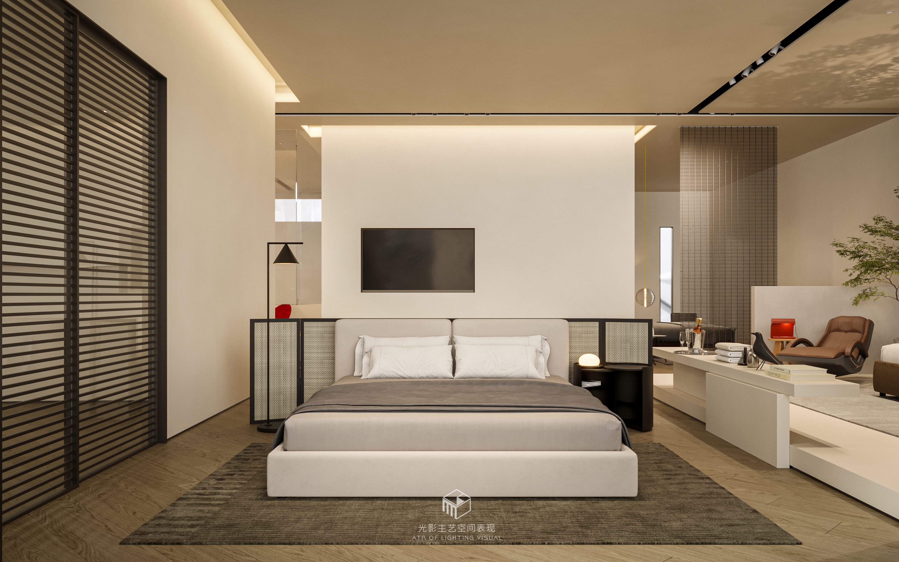 两套家居展厅空间表现丨李一空间设计事务所-19