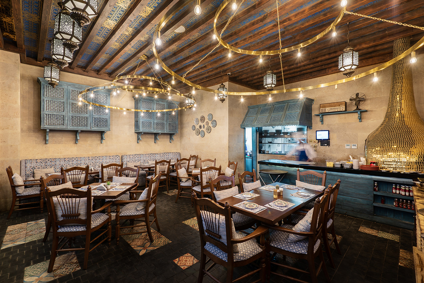 埃及 Teta's 西餐厅丨埃及开罗丨Collaborative Architects-18