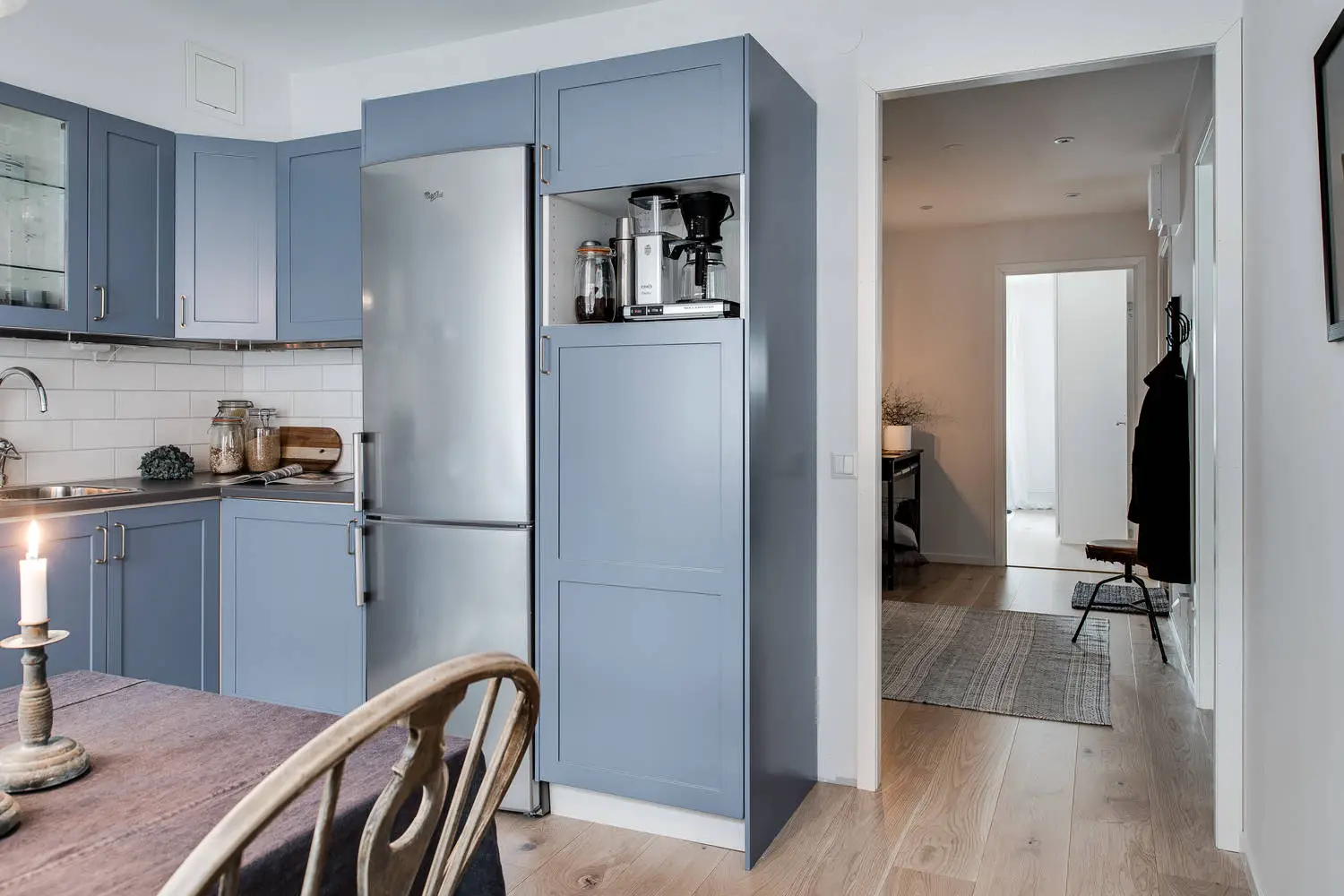 渴望春天的温暖 | 蓝灰厨房的春日幻想-6