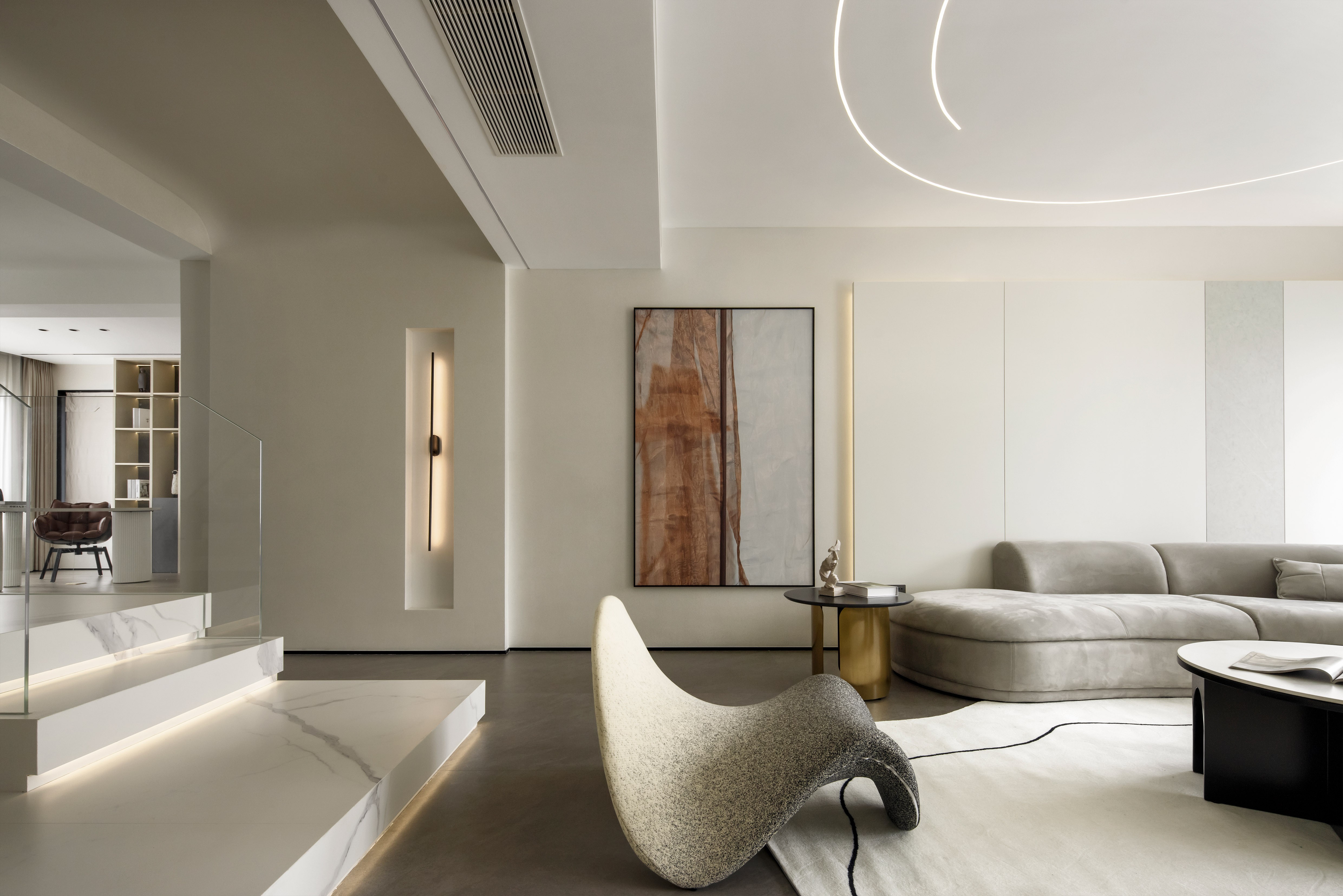 现代极简实景丨中国温州丨柏达装饰-33